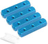 GASHER 2PCS Aluminum 3 Way 6 Port Pneumatic Manifold Air Distribution Block
