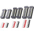 BlueStars 6 Packs Terminal Strip Blocks, 4/5/6 Positions 600V 15A with Cover for Home Electrical Project