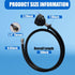 MOYAWERN 3 1/4" Pcs Shampoo Bowl Hose and Sprayer, Salon Hand Held Shower Heads and Rubber Hose Attachment for Shampoo