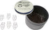 Owl Shaped Paper Clips, 100 Count, Great for Collectors or Office Gift, Comes in Round Tin with Lid