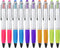 Stylus Pens 2-in-1 Ballpoint Pen, 1.0mm Medium Point with Crystals for Women, Black Ink Pen with Comfort Grip (10-Count)