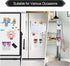 VieFantaisie 2 PCS Magnetic Pen Marker Holder, Magnetic Dry Erase Marker Holder, Magnet Pen Pencil Storage for Fridge