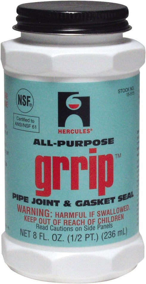 Oatey 15515 Hercules Grip Industrial Black Pipe Joint Sealant