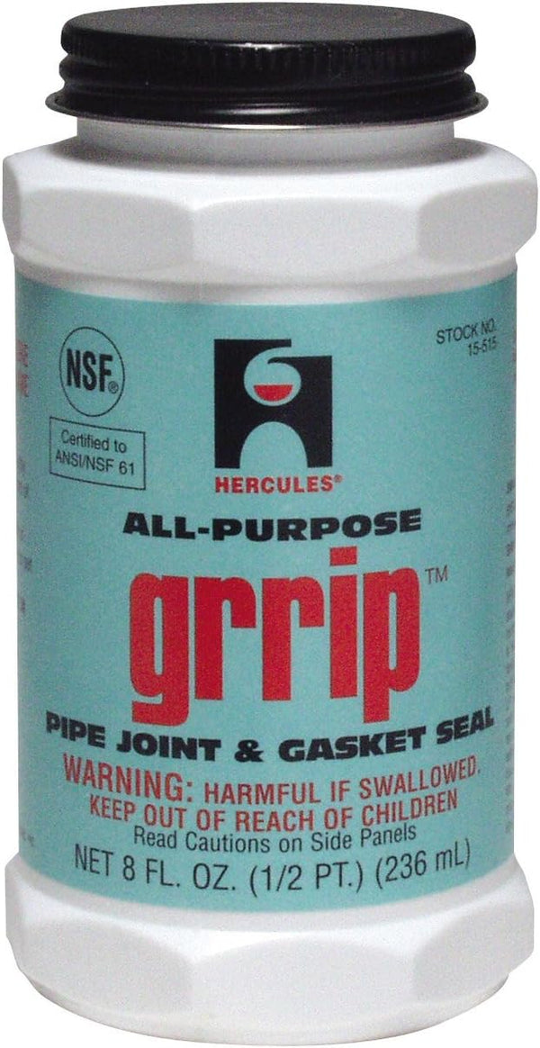 Oatey 15515 Hercules Grip Industrial Black Pipe Joint Sealant