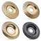 4PCS Wood Carving Disc Set for 4" or 4 1/2" Angle Grinder, Grinding Wheel Shaping Disc for Wood Cutting