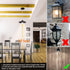 LUXON Radar Motion Sensor Light Bulbs, Dusk to Dawn LED Bulbs, 5W 6000K Cool White, A19 E26 Base, Pack of 2.