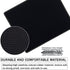 SaiTech IT 5 Pk Mouse Pad, Non-Slip Rubber Base, Waterproof Coating, Mousepads Bulk for Computers, Black