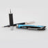 Pentel BLN75ABX Gel Pen - Retractable/Refillable, Needle Tip, 0.5mm, 12/BX, BK Ink