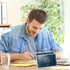 Clear Acrylic Postcard Holder, Greeting Card Display Stand for Desk, Business Card Organizer (6 x 4.25 x 4.5 Inches, 6