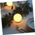 80mm 30mm OSALADI Frosted Glass Globe Lamp Shade round Pendant Globe Replacement with Opening for Wall Sconce