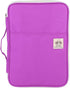 Zerodis A4 Document Bag, 5 Colors File Folder Portfolio Organizer, Zippered Case for Tablet Notebook