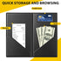 24-Pack PVC Waiter Books for Guest Checks - Durable Presenters for Restaurants
