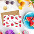 50 Pack Summer FYSUIMU Watermelon Thank You Cards Boxed Note Cards with Envelope Sticker Fruit Greeting Blank Card
