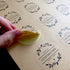 Round Kraft Labels Stickers, Printable Paper Brown Color, 2 Inches, Pack of 240 Labels - 20 Sheets