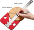 Aluminum Alloy Square Center Scribe Center Finder Line Gauge Carpenter Ruler Woodworking Center Measuring Tool with Detachable Ruler