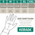 Cut Resistant Gloves, ANSI A2 Cutting Gloves, PU Coated Anti Cut Gloves C2, Touchscreen, Multi-Purpose, 1 Pair, Medium