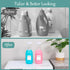 VEGEVIGI 54OZ 3PACK Laundry Detergent Dispenser BY , Laundry Soap Disepenser, Liquid Laundry Detergent Container