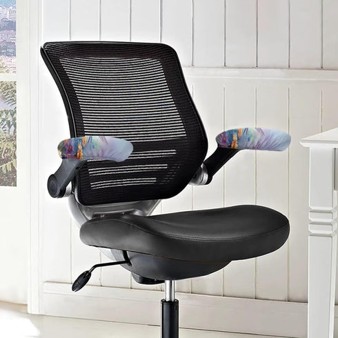 Hummingbird Chair Armrest Dust Cover, Stylish Office Chair Arm Covers, Stretchable Small Chair Arm Rest Pads, Machine Washable Chair Armrests Decorative Cover by ZUXONGSY