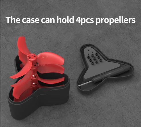 Drone Propellers Replacement, Propeller Storage Box Protective Case Compatible for Avata 2 Drone Accessories