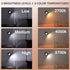 Lights Of Sweden - US 360 3 Dimmable Lights of Sweden Wall Lamps - Rechargeable Infinity Wall Lamps with Remote