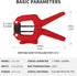 1.75mm Filament Connector | Easy Operate Filament Welder for 3D Printer, Filament Fuser Joiner for PLA/ABS/PC/PETG/TPU