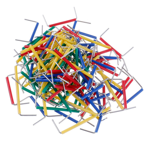 BOJACK 14 Values 840 pcs Solderless Flexible Breadboard Connecting Line Cables, Breadboard Jumper Wires Kit