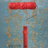 Auniwaig Embossing Rubber Paint Roller Brush - Red 12.59 Inch for Household Wall Painting, DIY Art Tools