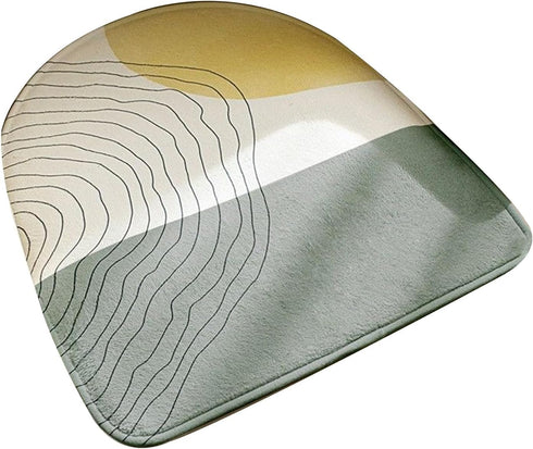 GIFZES Comfortable Seat Cushion for Office Chair U-Shaped Non-Slip Memory Foam Pad Comfort