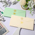 Zonon 500 Pieces Clear Heart Envelope Seals, Wedding Heart Stickers, 1.26 Inch Round Sealing Sticker for Invitations