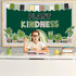 ZOiiWA 98 Pcs Summer Greenery Bulletin Board Decorations, Plant Kindness Set for School Home Office Wall Decor
