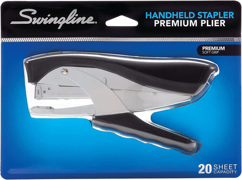 Swingline Premium Hand Stapler (S7029950A) with Security Cable Loop