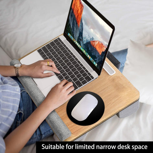 Audimi Mini Round Mouse Pad 6 x 6 Inch, Small Mouse Mat with Non-Slip Rubber Base for Laptop PC Office Working,