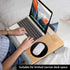 Audimi Mini Round Mouse Pad 6 x 6 Inch, Small Mouse Mat with Non-Slip Rubber Base for Laptop PC Office Working,
