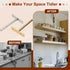 4 2 Inch uxcell PCS Blind Shelf Supports, Heavy Duty Floating Shelf Bracket Metal Hidden Brackets with Screw Wall Mount