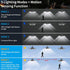 176LED 5 Aqonsie Solar Shed Light Outdoor Indoor, Solar Powered Motion Sensor Pendant Light Daytime Available, Solar