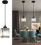 Meimond Crystal Pendant Lights Black 1 Light Cluster Ceiling,Modern Hanging Light Fixture for