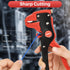 WGGE Automatic Wire Stripper and Cutter, 2 IN 1 Tool for 10-24 AWG Electrical Cable Stripping, Eagle Nose Pliers