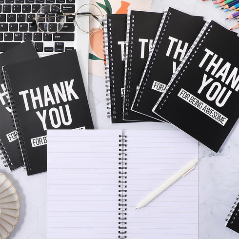 Yeaqee 20 Pcs Inspirational Spiral Notebook/Journal for Office, School, Coworker, Teacher, Volunteer Present