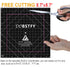 DOBSTFY 3D Printing Build Surface with Premium Adhesive, 3D Printer Heat Bed Platform Sticker Sheet for Ender 3/3 Pro/3