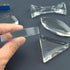 6 Pcs Acrylic Glass Light Prism Optical Lens Triangular Semicircular Rectangular Concave Convex Mirror Len Physics