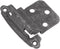 Hickory Hardware P243-VP Variable Overlay 3/8 Inch Inset Surface Mount Face Frame Hinge - Vibra Pewter Finish