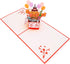 iGifts And Cards Happy 70th Red Birthday Party Box 3D Pop Up Greeting Card – Seventy, Balloons, Unique Celebration
