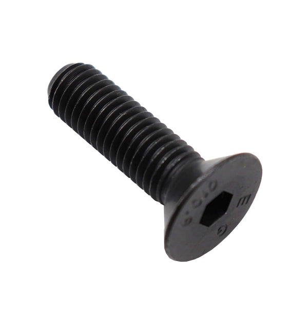 binifiMux 10pcs M10 x 20mm Black Flat Hex Socket Cap Bolts 10.9 Grade Alloy Steel