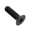binifiMux 10pcs M10 x 20mm Black Flat Hex Socket Cap Bolts 10.9 Grade Alloy Steel