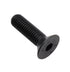 binifiMux 10pcs M10 x 20mm Black Flat Hex Socket Cap Bolts 10.9 Grade Alloy Steel