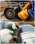 6 Inch Bench Grinder Polishing Wheels, 9P Hardness Buffing Wheels for Deburring and Polishing Golf Clubs