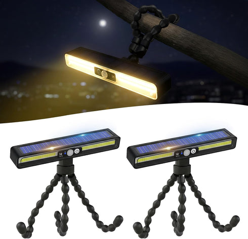 Solar Outdoor Lights with Motion Sensor, 36 LED Waterproof Solar Powered Clamp