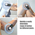 GemRed 12" Digital Goniometer, 360 Degree Physical Therapy Plastic Protractor for Joint Range of Motion