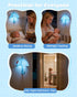 joyful xinghai Kids Night Light Umbrella, Silicone Tap Control Magnetic Bedside Lamp with Time Auto-Off, Cute Portable