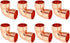 PATIKIL 5/8" ID 1.2mm Thick Elbow Copper Fitting, 8pcs 99.9% Pure Copper Pipe Connector